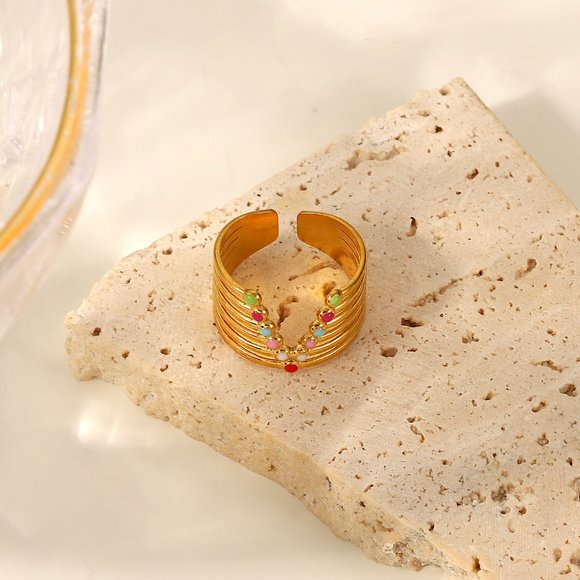 Vera Open Ring - Picture 4 of 8